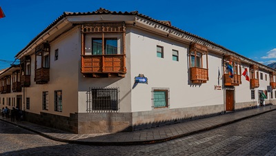 "Fachada Hotel San Agustin Internacional"